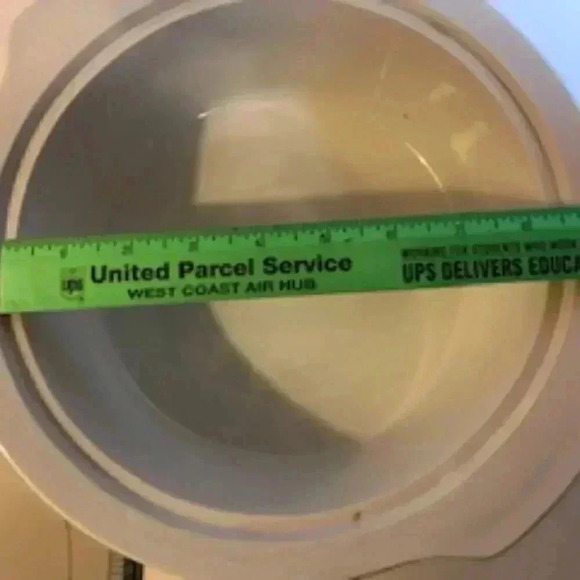 Oneida Vintage Blue Lattice 2 Quart Round Covered Casserole W/ Lid Fine Porcelai - Picture 7 of 11